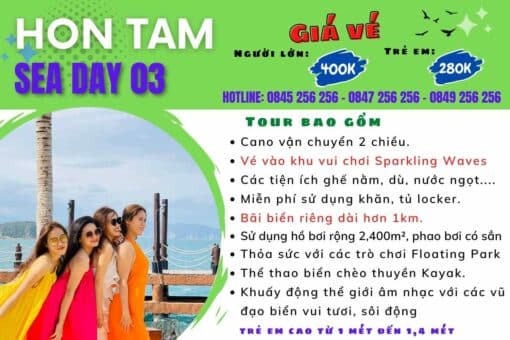 vé hòn tằm nha trang seaday 03