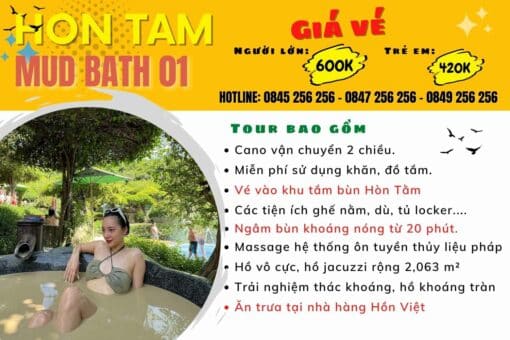 tắm bùn hòn tằm trọn gói