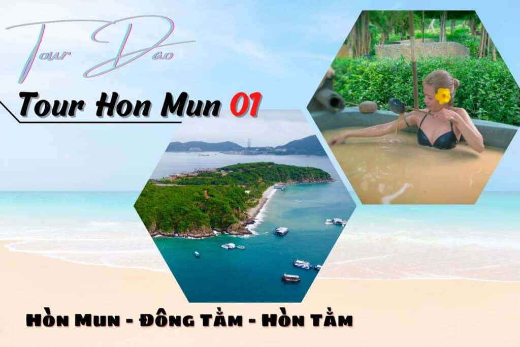 Tour 3 đảo Hòn Mun Nha Trang - Đông Tằm - Hòn Tằm