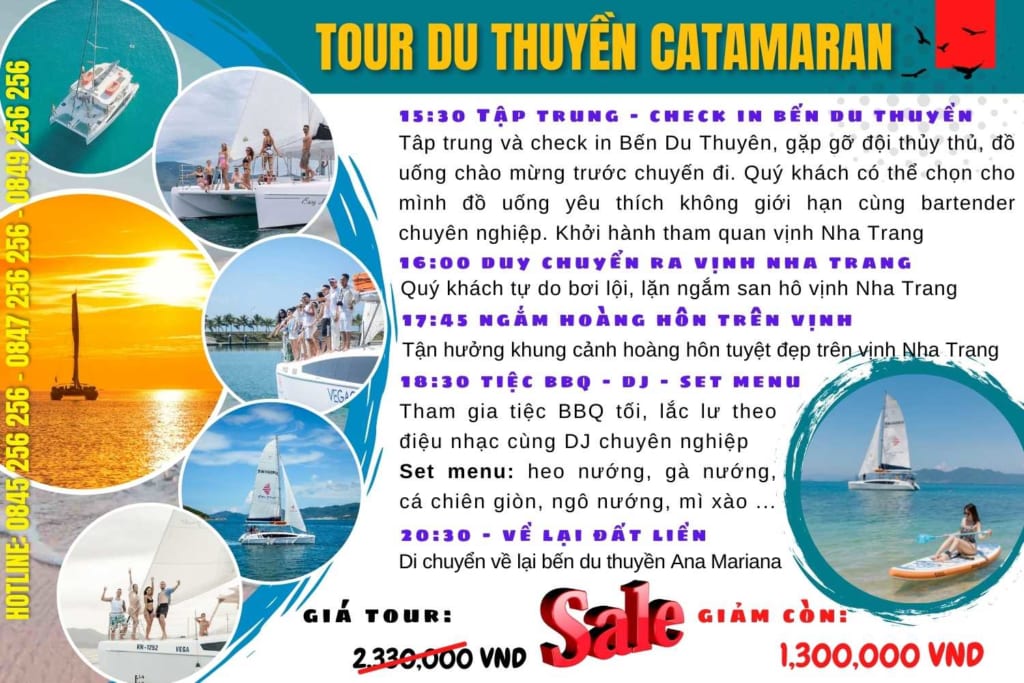 Tour đảo Nha Trang | Tour 3 đảo Vip 23 tour du thuyền nha trang