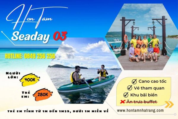 vé hòn tằm nha trang seaday 03