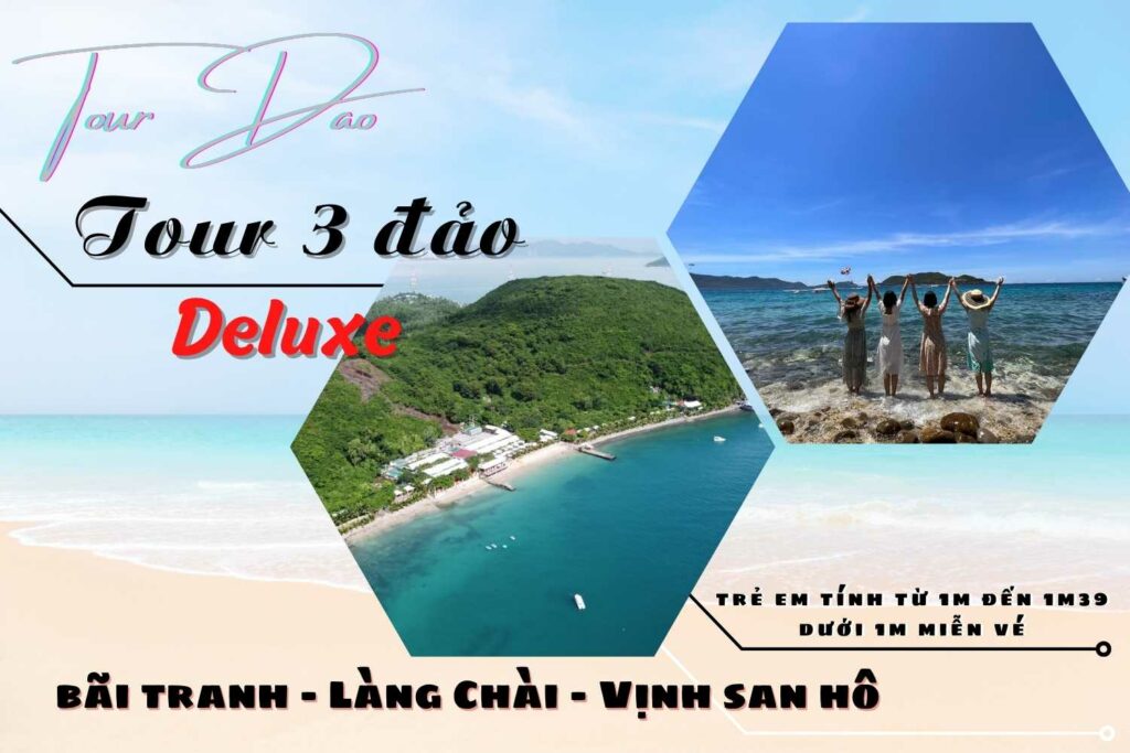 Tour 3 đảo Nha Trang