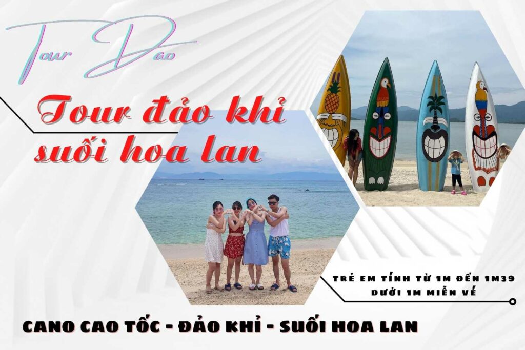 Tour đảo khỉ suối hoa lan