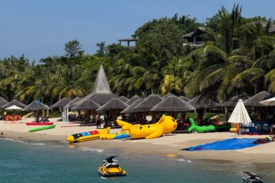 Cano kéo phao chuối Nha Trang