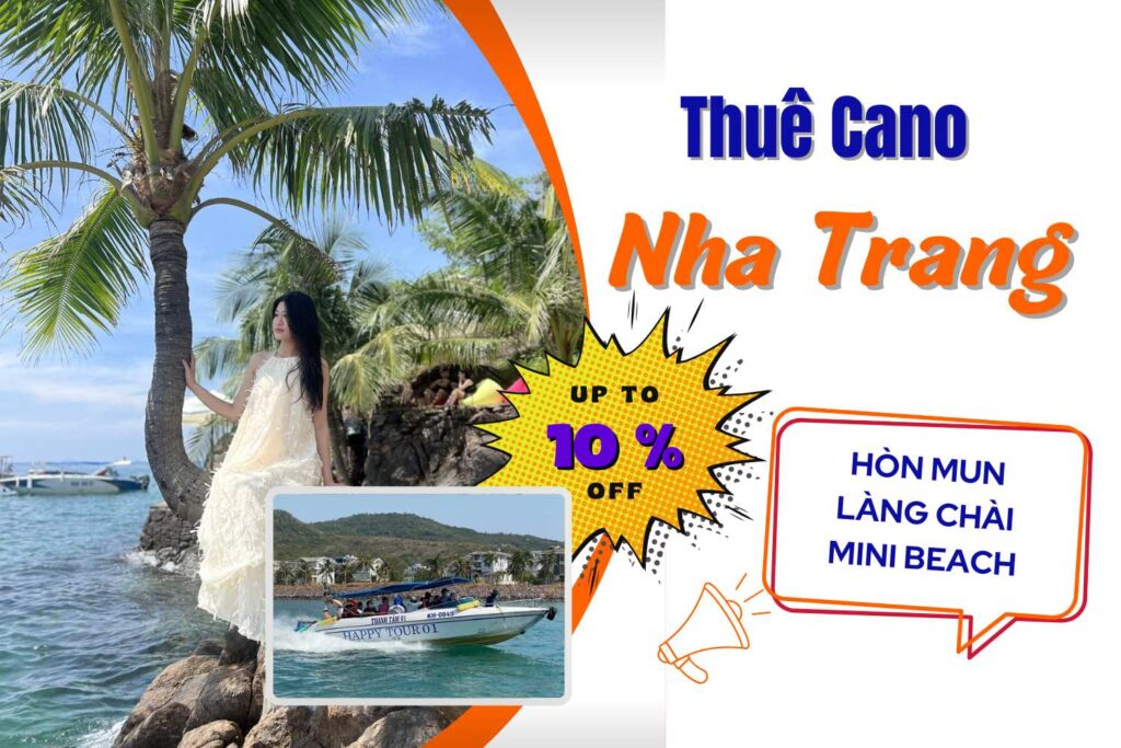thuê cano cao tốc nha trang