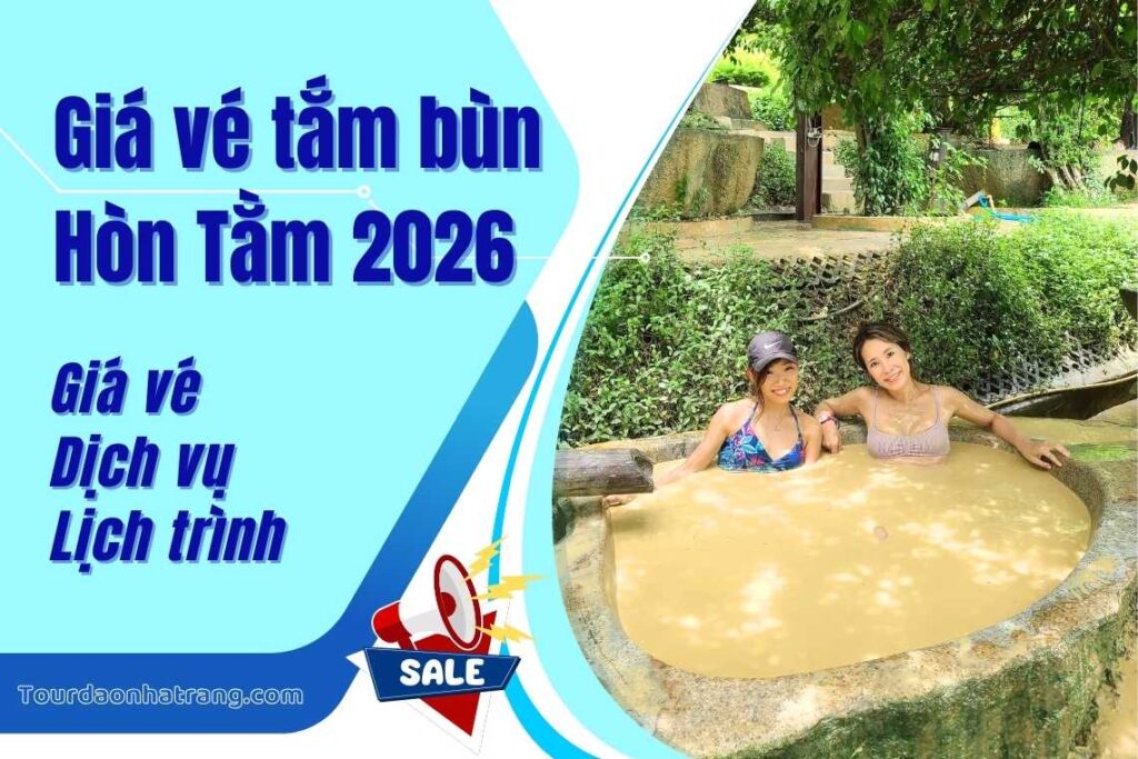giá vé tắm bùn hòn tằm