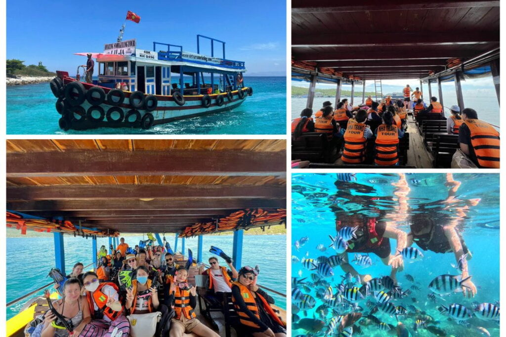 đặt vé tour snorkeling nha trang